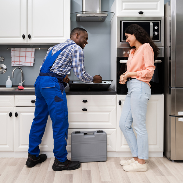 how long does it typically take to complete cooktop repair services in Columbus Wisconsin